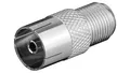 Produktbild: 4040849118401 Adapter F: Gniazdo F Gniazdo do kabla koncentrycznego Wentronic