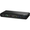 Produktbild: Belkin F1DN104KVM-UN-4, 3840 x 2160 Pixel, 4K Ultra HD, Schwarz (F1DN104KVM-UN-4)