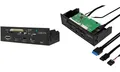 Produktbild: LogiLink UA0341, CF, MS Micro (M2), Speicherstick (MS), MicroSD (TransFlash), SD, xD, Schwarz, 5.25