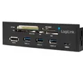 Produktbild: Hub USB; eSATA,USB A socket x3,USB C socket; USB 3.0; 5Gbps - UA0341 | EU Stock