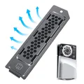 Produktbild: SSD-Kühlkörper-Staubschutz Metalabdeckung für PS5 Slim & Pro M 2 SSD schwarz