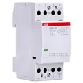 Produktbild: ABB ESB25-40N-06 Installationsschütz (Schließer) – 25 A 4 NO 230–240 V AC/DC 4-polig 36 mm für DIN-Hutschiene geräuscharm 1SAE231111R0640