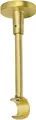 Produktbild: MDEKOR Gardinenstangenhalter für Gardinenstange 19 mm, Deckenträger 1-läufig Messing Gold R-TYP