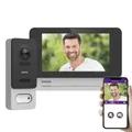 Produktbild: Philips Türsprechanlage WelcomeEye Wireless Video-Türsprechanlage, 7 Zoll Touchscreen