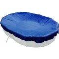 Produktbild: Evolution Abdeckplane Oval 490x300cm Blau mit Übermaß Sommer Winter Pool Schwimmbad