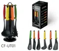 Produktbild: Cheffinger Kochbesteck-Set Cheffinger Kochbesteck mit Ständer 7-tlg. CF-UT01