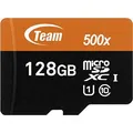 Produktbild: Team Group Team - Flash-Speicherkarte - 128 GB - UHS Class 1 / Class10 (128 GB, microSDXC, U1, UHS-I) (TUSDX128GUHS03)