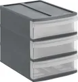 Produktbild: Schubladenbox Tower S SYSTEMIX, Farbe:Anthrazit