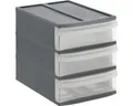 Produktbild: Schubladenbox Systemix Tower S anthrazit 26,5x19,2x23,3 cm