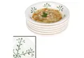 Produktbild: MamboCat Suppenteller 6x Wald grün Suppenteller 400ml tiefe Teller Pasta Salat Dessert, Weihnachtsgeschirr, Weihnachten, Weihnachtsset, Geschirr
