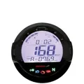 Produktbild: Tachometer KOSO Digital D64 DL-03SR inkl. Signalleuchten LCD