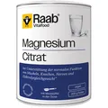 Produktbild: Raab Vitalfood Reines Magnesiumcitrat Pulver 200g, vegan, ideal für Sportler
