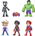 Produktbild: Hasbro Spidey and His Amazing Friends Maskierte Helden Multipack, 10 cm große Action-Figuren, für Kinder ab 3 Jahren F1486