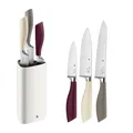 Produktbild: WMF Elements Joy Messerblock-Set 4-teilig Allzweck- Koch- Zubereitungsmesser NEU