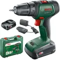 Produktbild: Bosch Akku-Bohrschrauber UniversalDrill 18V, 18V / 1,5Ah, mit 2 Akkus, Ladegerät und Koffer