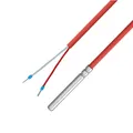 Produktbild: Temperaturfühler iOVEO PT1000 Kabelfühler Silikonleitung bis 200°C Sensor