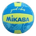 Produktbild: Mikasa Good Vibes BV354TV(-GV-YB) Beachvolleyball Trainingsball Gr 5 blau gelb