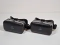 Produktbild: 2x Renkforce RF-VRG-200 3D-Brille Schwarz VR-Brille für Smartphones mit Taster