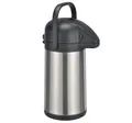 Produktbild: Edelstahl Thermokanne 2,2 L Pumpkanne Isolierkanne Thermoskanne Airpot Iso-Kanne