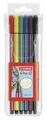 Produktbild: Stabilo® 6806/PL Fasermaler Pen 68 - Etui, 6 Farben