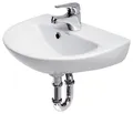 Produktbild: Cersanit PRESIDENT Waschbecken 45 Keramik weiß halbrund 44,5x35 cm wandhängend