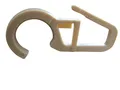 Produktbild: rewagi Gardinenhaken Überklipshaken Faltenlegehaken für Gardinenringe Ø 12mm - beige, Gardinen, Vorhänge, Gardinenstangen, (100-St), Verkaufseinheit: 25, 50, 100, 200, 500, 1000 Stück