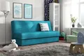 Produktbild: MIRJAN24 Schlafsofa Adela Mini, mit Schlaffunktion und Bettkasten, 3 Sitzer Sofa, Couch, Polstersofa