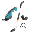 Produktbild: GARDENA 09886-20 Set Akku-Grasschere ClassicCut Li + Stiel + Räder