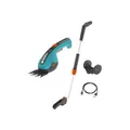 Produktbild: Gardena 9886-20 cesoia per erba cordless 8 cm 3,6 V Ioni di Litio Turchese