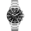 Produktbild: Herrenuhr EMPORIO ARMANI DIVER AR11360 Chrono Edelstahl Schwarz