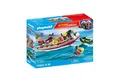Produktbild: Playmobil® 71464 Feuerwehrboot mit Aqua Scooter Konstruktions-Spielset