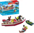 Produktbild: PLAYMOBIL Action Heroes 71464 Feuerwehrboot mit Aqua Scooter Wasserrettung