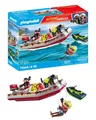 Produktbild: PLAYMOBIL Action Heroes 71464 Feuerwehrboot Aqua Scooter 52 Teile Rettungsset