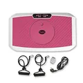 Produktbild: VITALmaxx Vibrationstrainer mit diversen Vibrationsstufen und Programmen, Verschiedene Modelle | Ganzkörpertraining zu Hause, inklusive Expanderbänder (Rose, Wayflex Trainer)