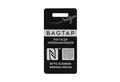 Produktbild: NFC21 Gepäckanhänger BAGTAP Digitaler Adressanhänger, mit NFC und QR-Code, wasserfest, 30 x 60 mm