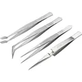 Produktbild: Basetech BT-2108046 Pinzetten-Set 4teilig