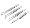 Produktbild: Basetech Pinzette Basetech BT-2108046 Pinzetten-Set 4teilig