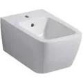 Produktbild: ICon Square Wandbidet geschlossene Form, Tiefe 54cm, Überlauf sichtbar, Weiß - Geberit