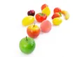 Produktbild: Kunstpflanze Künstliches Früchte Mix im Beutel, 12 Stück - Künstliches Obst, artplants, Höhe 5.0 cm