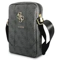 Produktbild: Guess Universal 10 Tablet Tasche 4G Big Metal Logo Umhängetasche Bag Grau