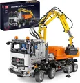Produktbild: Mould King 19007S Pneumatischer Muldenkipper LKW RC – 2970 Teile Technik Klemmba