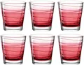 Produktbild: LEONARDO Whiskyglas VARIO STRUTTURA, 6-tlg., Glas, 250 ml, 6-teilig