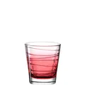 Produktbild: Leonardo Vario Trinkglas rot 6er-Set 250ml Wasserglas Whiykey Glass Gläser