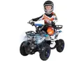 Produktbild: Elektro-Kinderquad Torino, 1000 Watt, Pocket-Quad mit Scheibenbremsen, 24 km/h, 3 x 12-Volt-Batterie (Blau Polo)