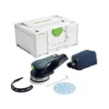 Produktbild: Festool Akku-Exzenterschleifer ETSC 2 125-Basic mit StickFix Schleifteller D:125mm W-HT (weich-HT) im Systainer SYS3 M 187