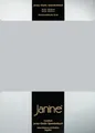 Produktbild: Janine Design GmbH Spannbettlaken Linea Silber 200x200 - (5002-18 200 x 200)