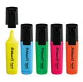 Produktbild: Pelikan Textmarker 4 Farben Leucht-Gelb Grün Orange Pink 4 Stück Keilspitze OVP
