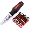 Produktbild: Trendline - Ratschen-bit-set, Ratschenschraubendreher Mit Softgriff 28-teilig,
