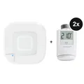 Produktbild: Homematic IP Starter Set Heizen mit 2 Heizkörperthermostaten HmIP-eTRV-2 - mit Access Point 2