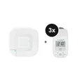 Produktbild: Homematic IP Starter Set Heizen mit 3 Heizkörperthermostaten Basic - mit Access Point 2